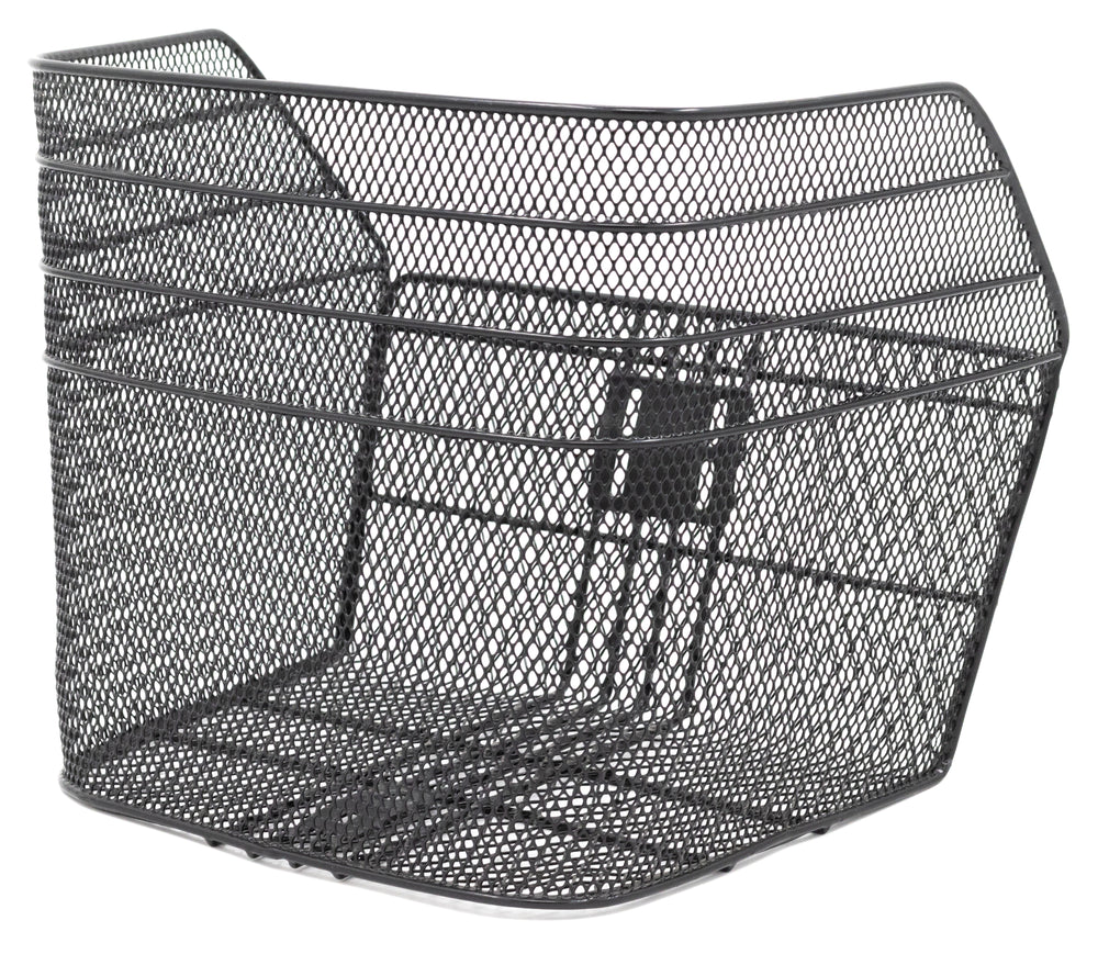 Bike Attitude frontkurv 36x31x1730cm m. forstærkning u. tilbehør sort