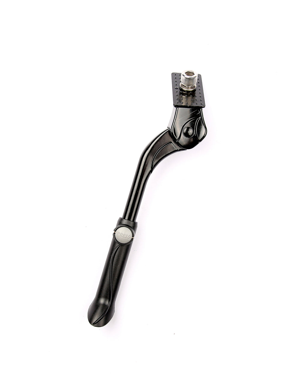 Støtteben Bikepartner Junior (sort) i aluminium. Justerbar 16-20" (40)