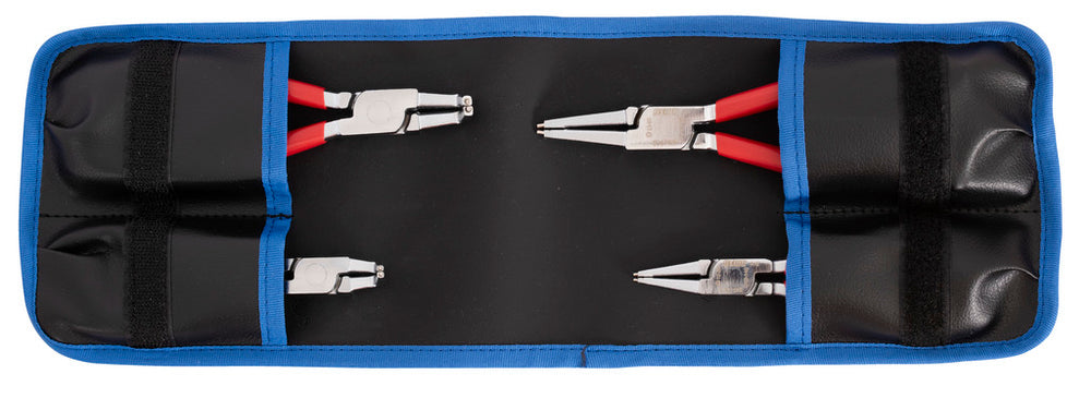 UNIOR Lock rings pliers set in bag