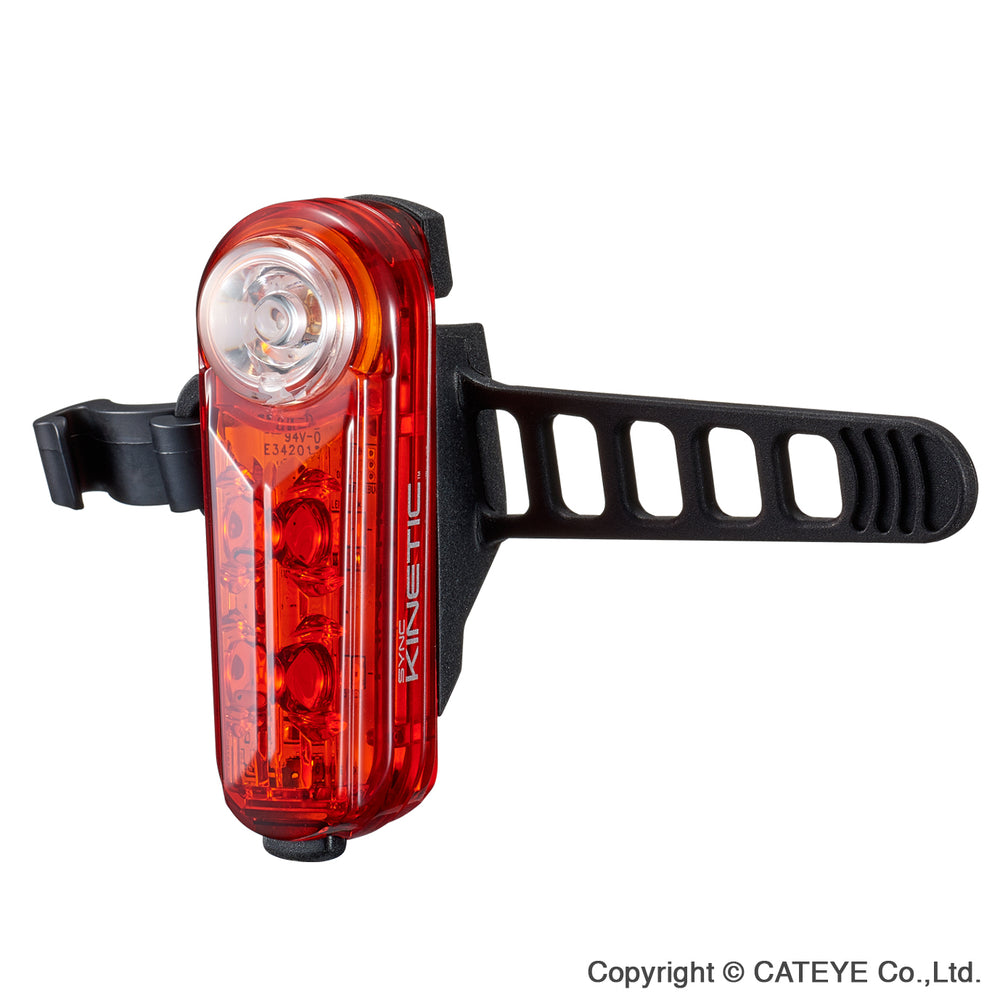 Cateye Sync Kinetic baglygte TL-NW100K USB-genopladelig 50 lumen