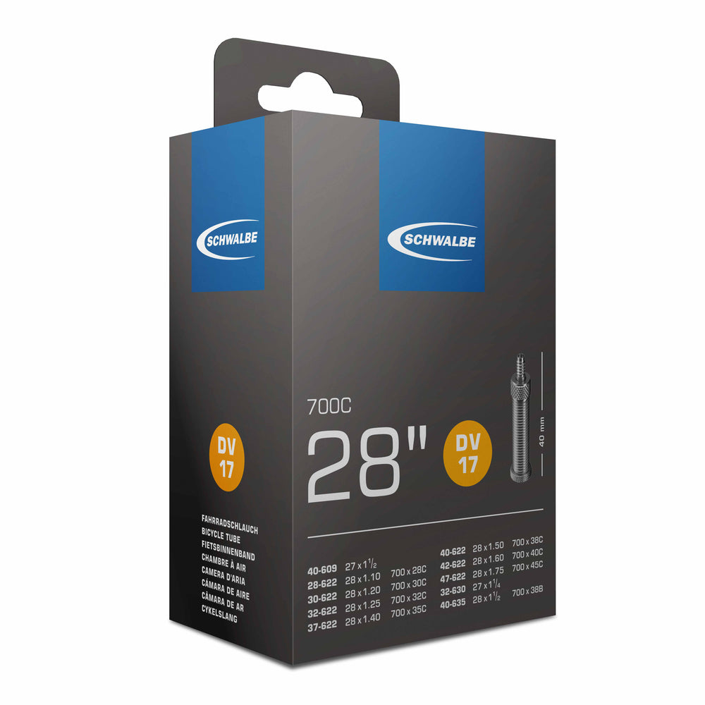 Slange Schwalbe 700x28-45C DV17 æske DV40 org.nr. 10462781 (28/47-622/635)