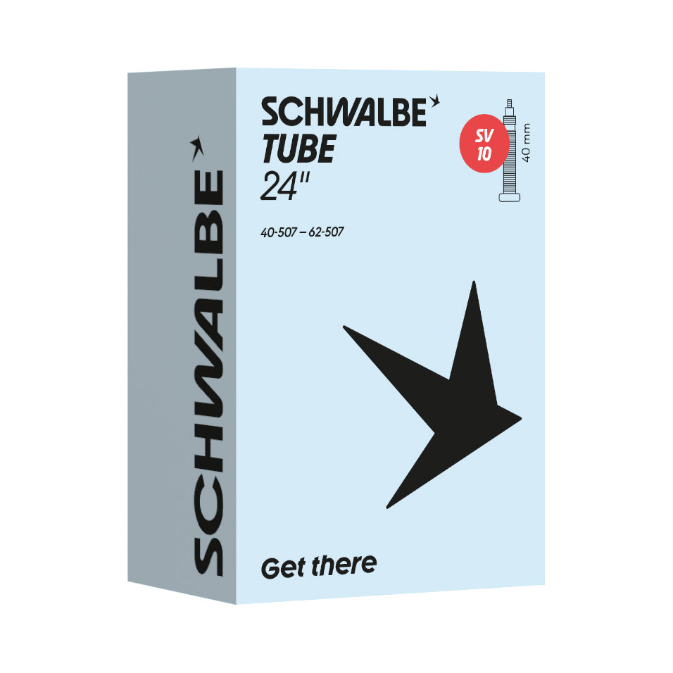 Slange Schwalbe 24x1,50-2,50 SV10 æske FV40 org. nr. 10462993 (47/62-507)