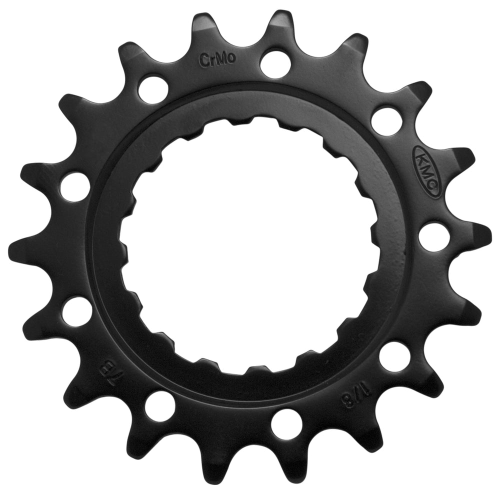 Gearhjul KMC E-bike 18t Bosch gen 2 CrMo Sort 1/2-1/8" BSFB5818 10.000 km+