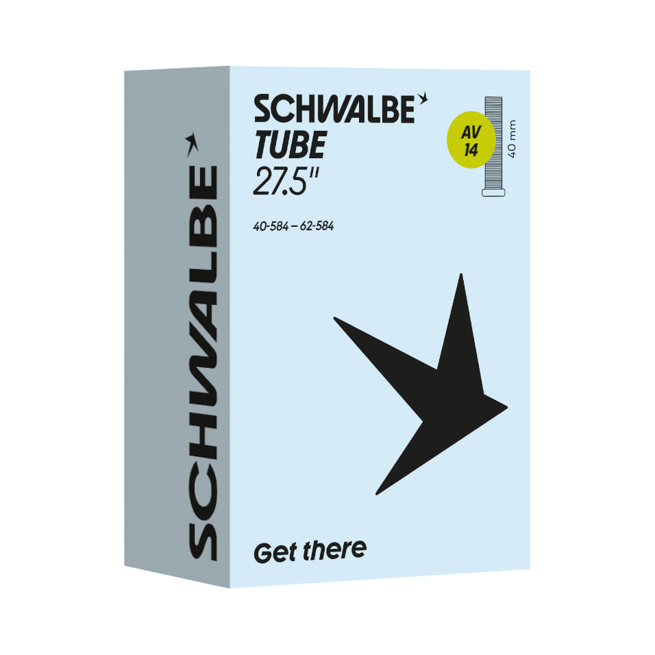 Slange Schwalbe 27,5x1,50/2,40 AV21 æske AV40 org.nr 10462370(40/62-584)650B