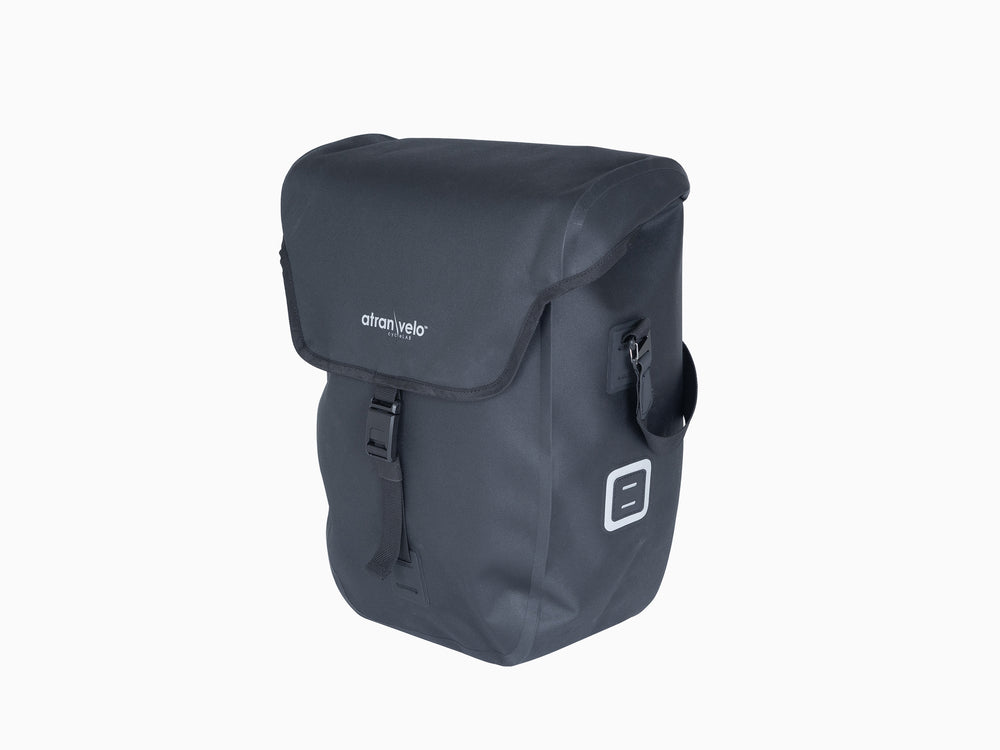 AtranVelo Commuter (1815-20-40) sidetaske til AVS Side 16x44x31cm 27L sort