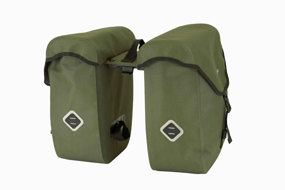 AtranVelo Zap Plus (1806-10-70) sidetaskesæt vandtæt til AVS 2x27L grøn