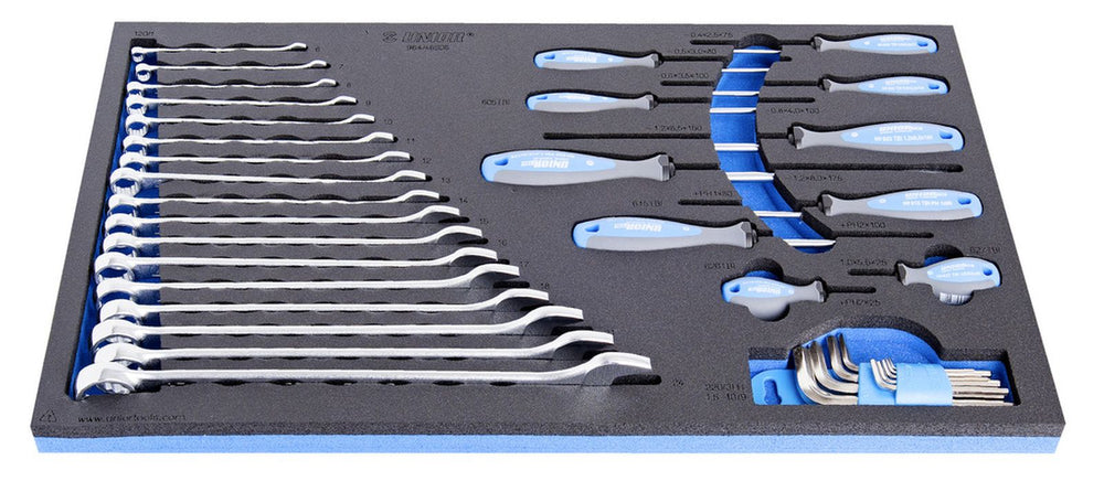UNIOR Set of wrenches and screwdrivers