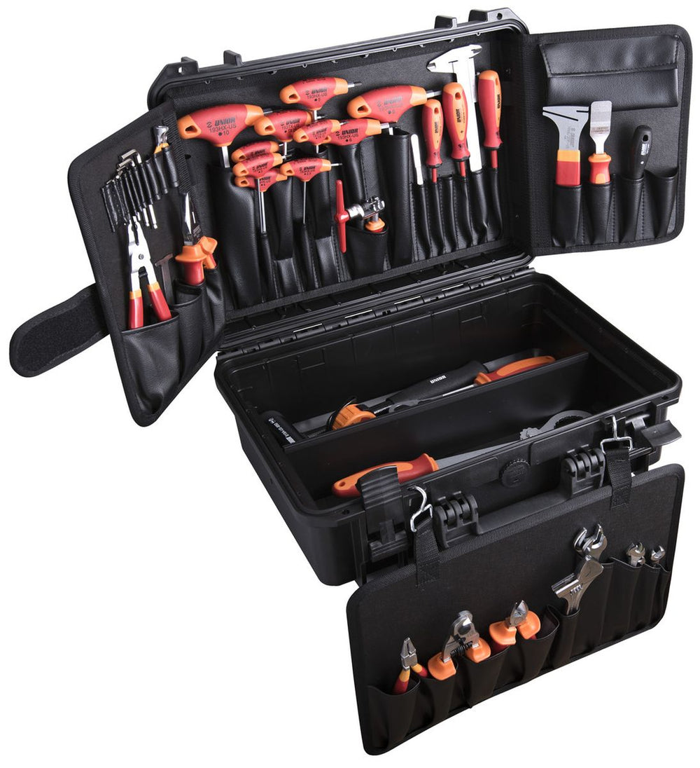 UNIOR Bike tool set in tool case