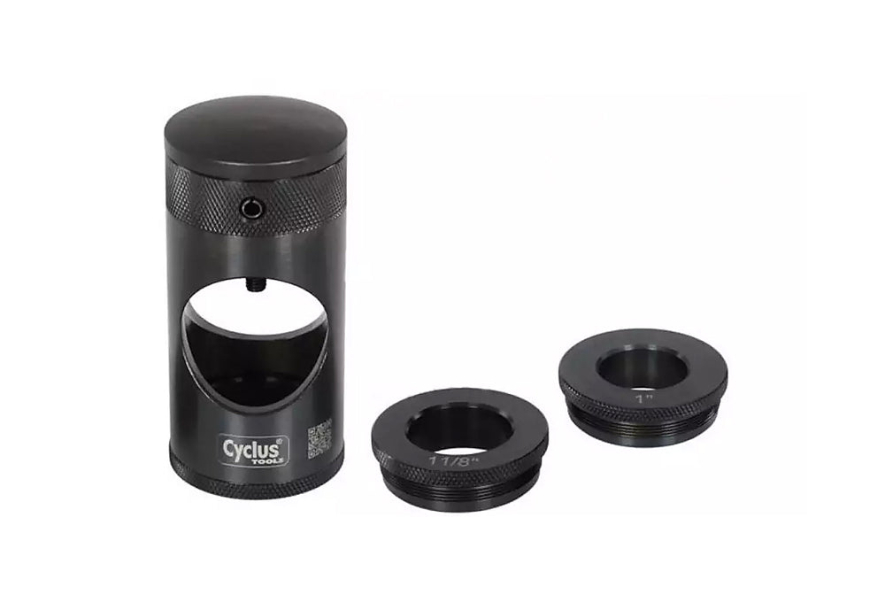 CYCLUS TOOLS star fangled nut setter 1" + 1 1/8" & Passer til 1" + 1 1/8" & 1,5" Til montering af stjerne i A-headset forgaffel