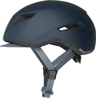 Cykelhjelm Abus Yadd-I i Streak Blue farve, designet til både sikkerhed og stil.