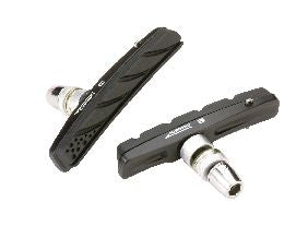 Bike Attitude MTB improved groove bremsesko par V-bremse 72mm cartridge sort
