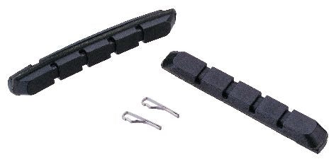Bike Attitude MTB bremsegummi par V-bremse 70mm sort