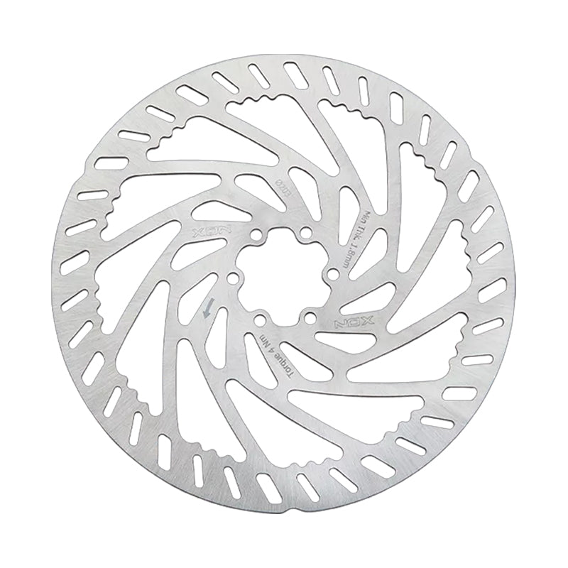 Bike Attitude bremseskive 6-bolt one piece Ø220mm tElcykel 325g