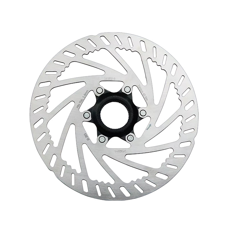 Bike Attitude bremseskive center lock 2 piece Ø203mm tElcykel 305g