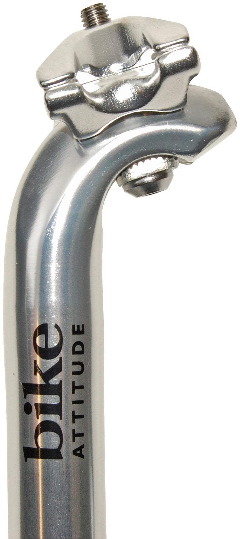 Bike Attitude sadelpind Gl. til Gubi 26,4x350mm hi polish sølv