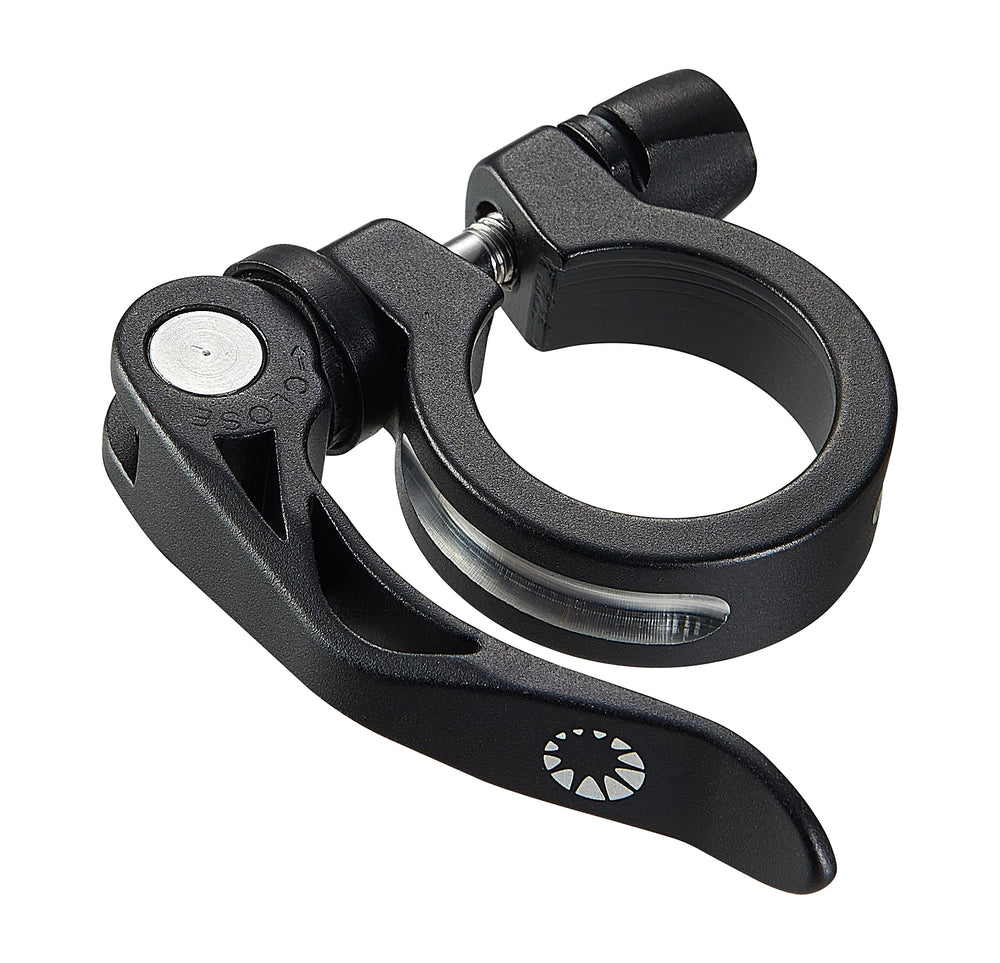 Bike Attitude klampe til sadelpind m. QR 31,8mm sort
