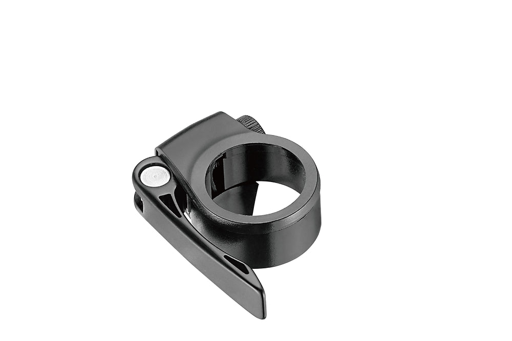 Bike Attitude klampe til sadelpind m. gummipakning m. QR 31.8mm sort