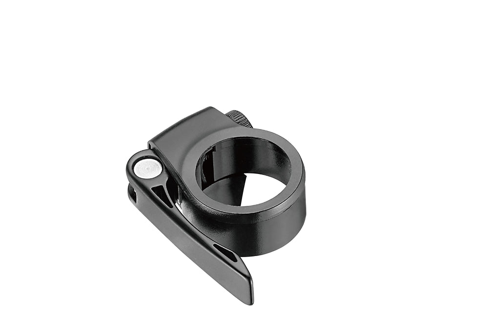 Bike Attitude klampe til sadelpind m. gummipakning m. QR 34.9mm sort