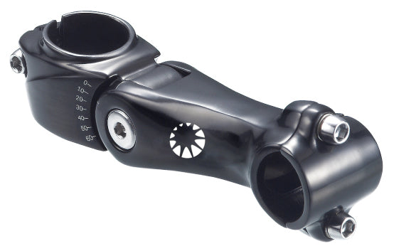 Bike Attitude frempind AS828 Ø31,8mm 95mm justerbar Ahead sort