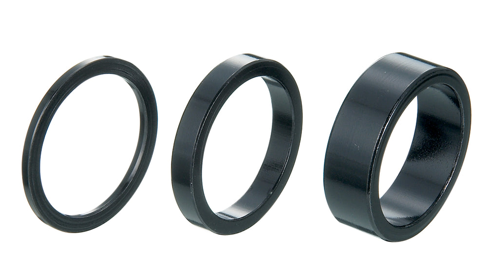 Bike Attitude afstandsskiver til styrfitting 25,41in sæt m. 2510mm sort