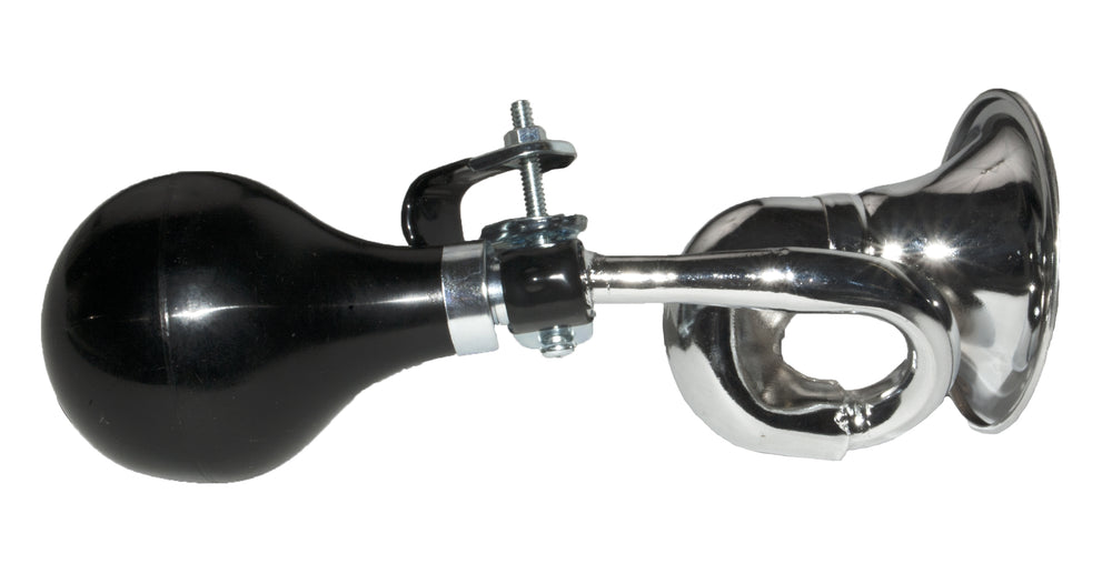 Bike Attitude horn posthorn m. gummibold chrom metal