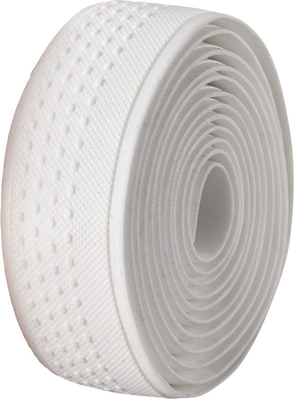 Bike Attitude styrbånd anti-slip 3mm inkl. propper hvid