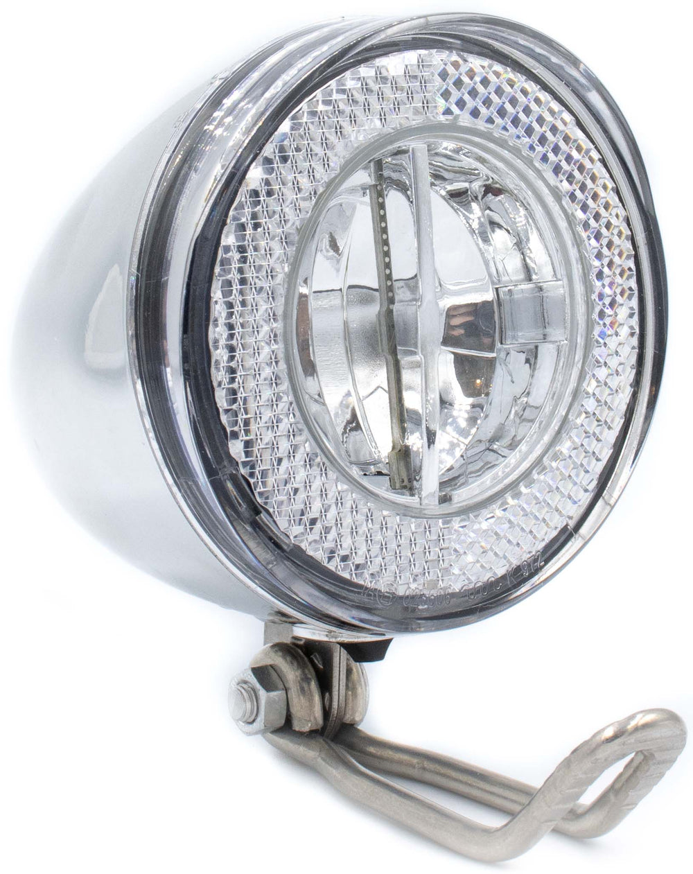 Swingo XE Retro forlygte m. fast lys LED E-Bike 6-36V chrom