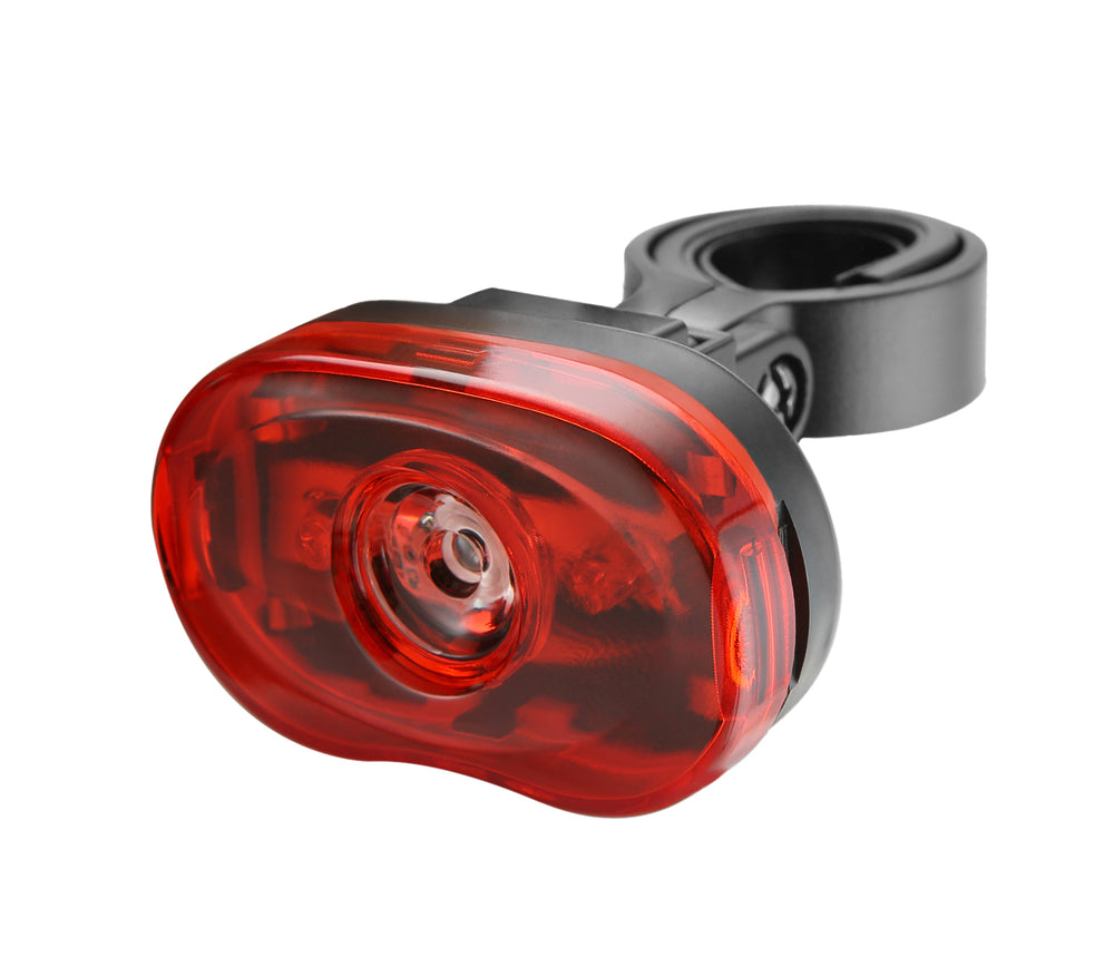 Bike Attitude baglygte 3xLED 0,5W Ø25,4-31,8mm inkl. 2xAA