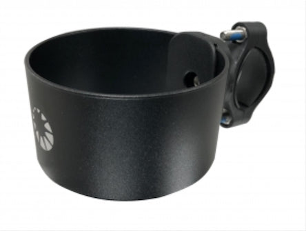 Bike Attitude kopholder alu beslag til overrør Ø22,2-35,0mm sort