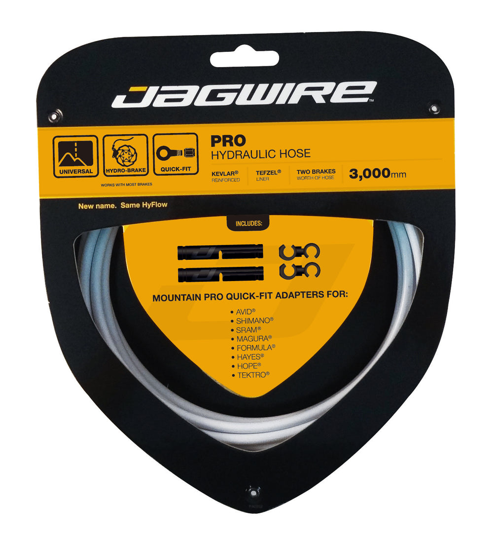 Jagwire Pro (HBK402) hydraulisk slange kevlar 3000mm hvid