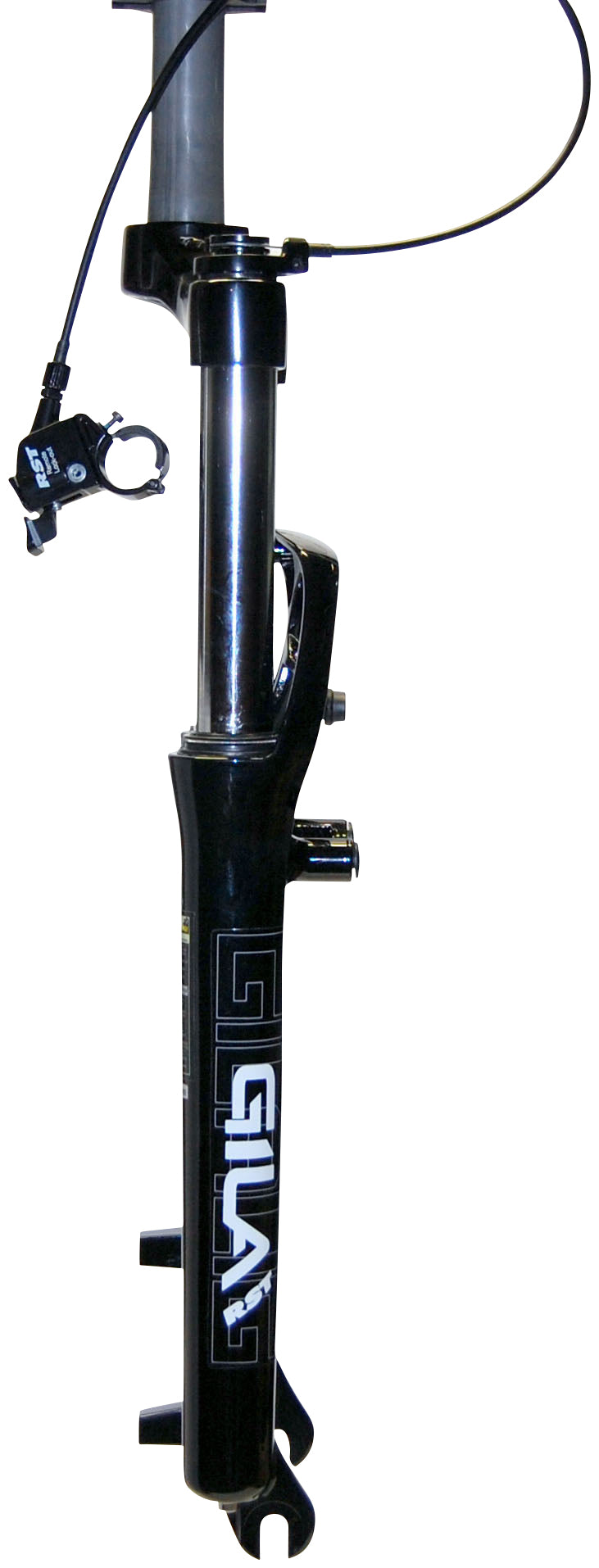 Forgaffel 26in 1 18in AH Rst Gila susp. m. remote tdisc & V-bremse sort