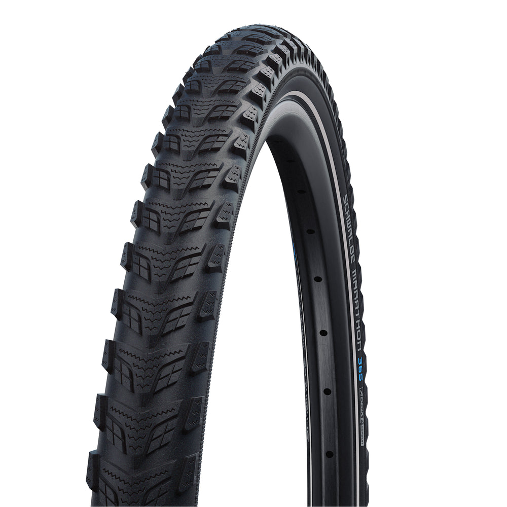 Dæk Schwalbe 26x2,15 Sort Marathon 365 Perf. GreenGuard TwinSkin R 11159425.01 (55-559) HS475 ADDIX 4Season E50