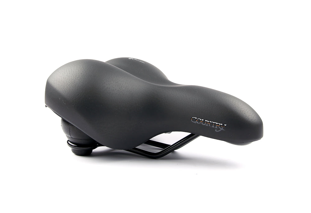sadel (unisex) fra Selle Royal model Country. 90° kørestilling, Royalgel, Foam Matrix, Elastomer.