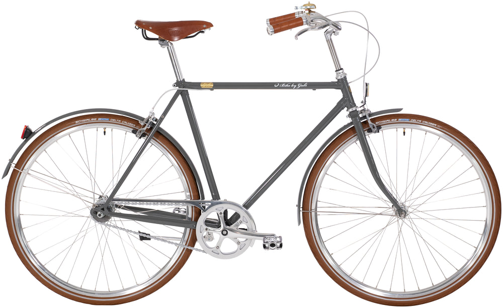 Bike by Gubi Herre 8 Gear Fælgbremse Grå - 2027