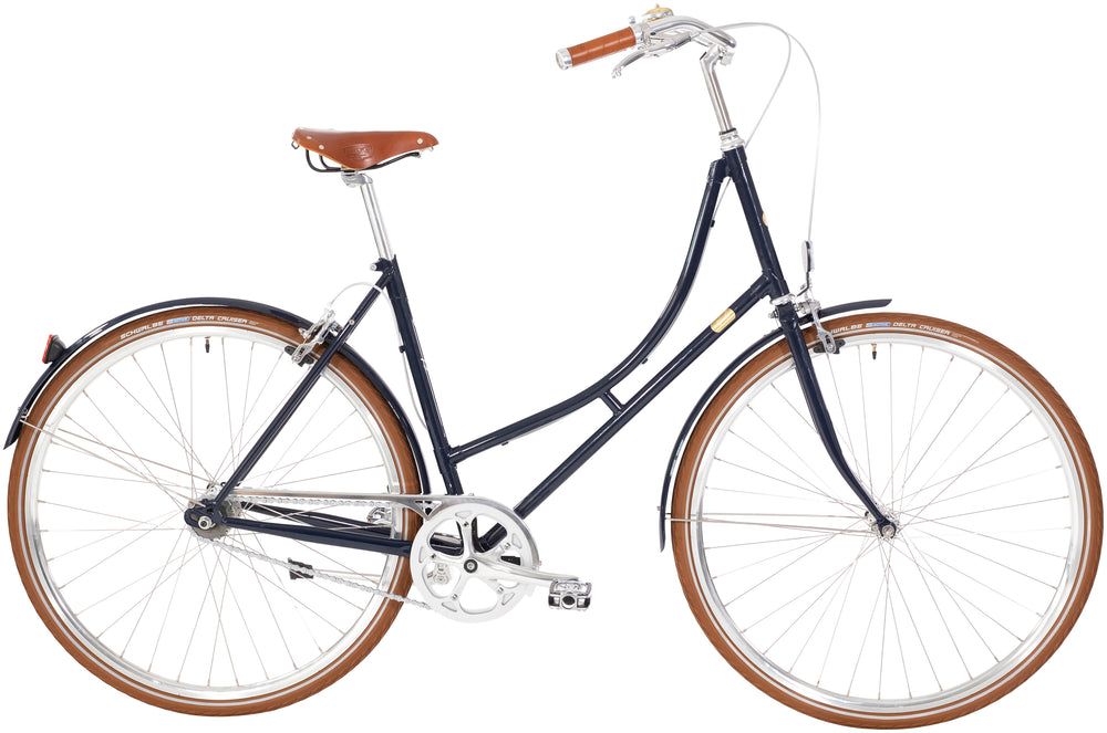 Bike by Gubi Dame 8 Gear Fælgbremse Mørk Blå - 2027