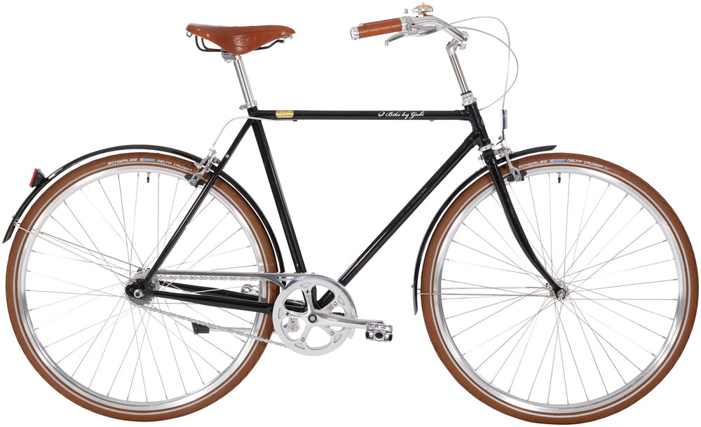 Bike by Gubi Herre 8 Gear Fælgbremse Sort - 2027