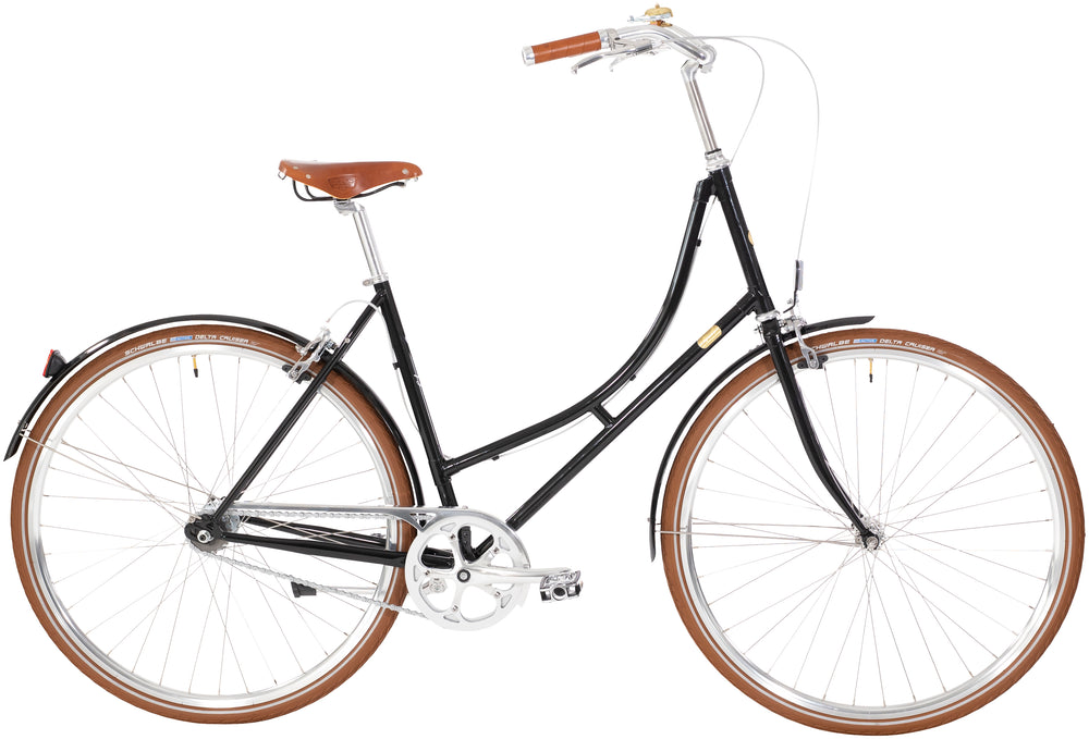 Bike by Gubi Dame 8 Gear Fælgbremse Sort - 2027