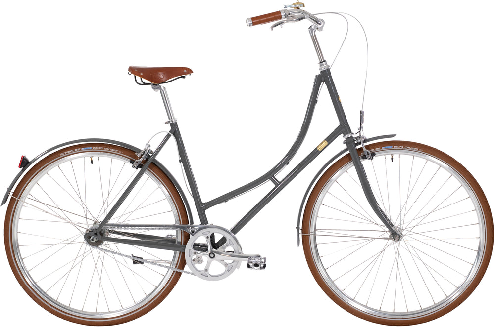 Bike by Gubi Dame 7 Gear Fodbremse Grå - 2027