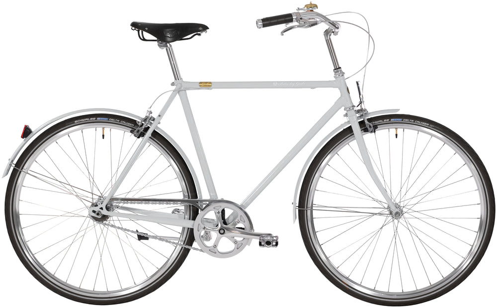 Bike by Gubi Herre 7 Gear Fodbremse Hvid - 2027