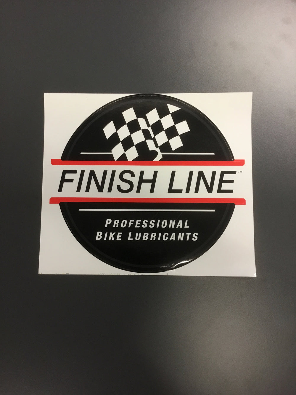 Sticker Finish Line Dealer 202mm x 235mm