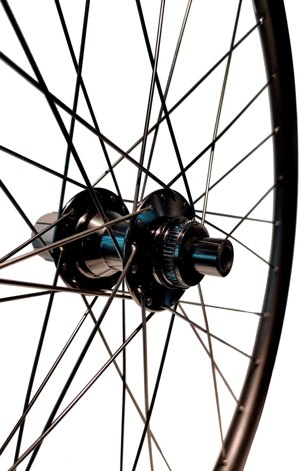 LiTE X baghjul 29in MTB HG 8-12sp 24mm 32H Boost TA12/148mm center lock sort