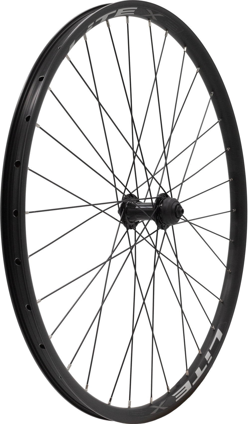 LiTE-X forhjul 27,5in 584-24 D/W disc C/L QR sort