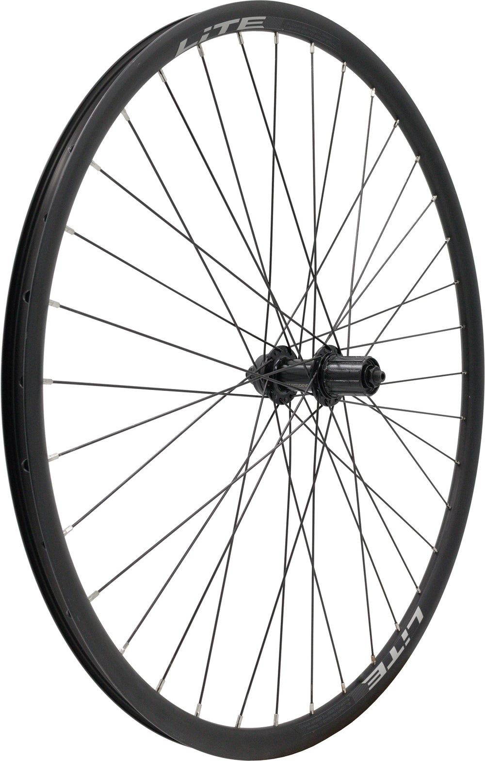 LiTE baghjul 700C/622-21 D/W 36H C/L 8-10g road MTB 12g Q/R sort SL COMP