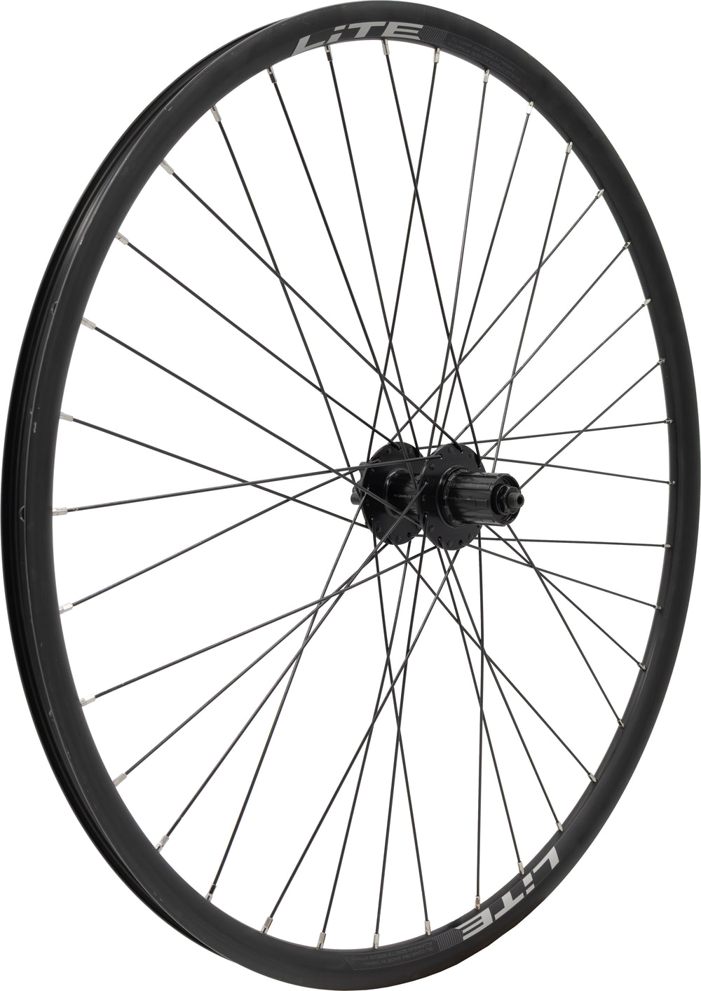 LiTE baghjul 700C/622-21 D/W 36H 6/B 8-10g road MTB 12g Q/R sort SL COMP