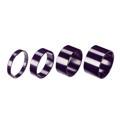 Afstandsringe BBB LightSpace Blank Sort 1-1/8 BHP-36 - 5+10+15+20mm