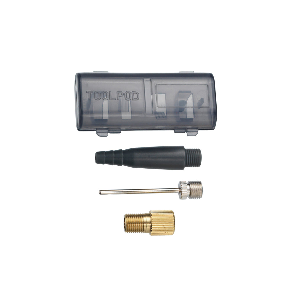 Pumpenippelsæt BBB 3 forsk. ventildaptere BFP-90 ValveKit Pumpekit