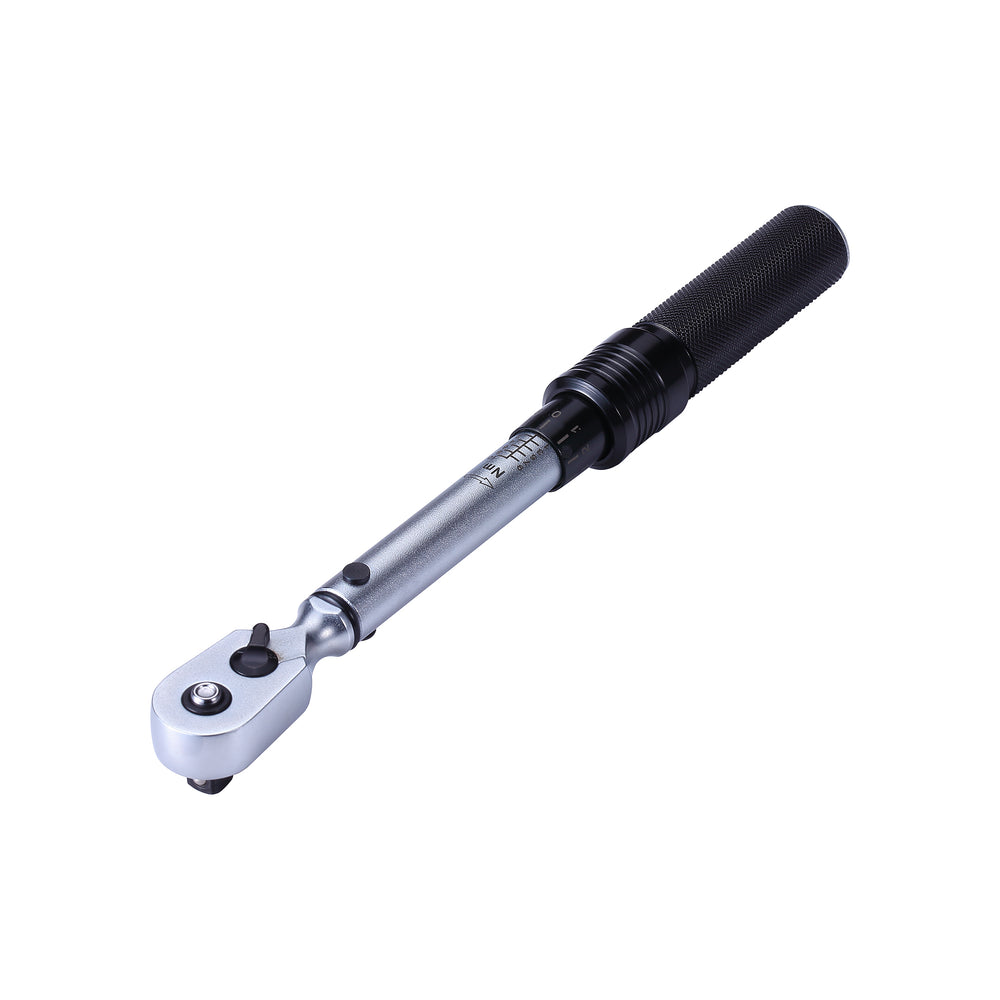 Momentnøgle 1/4 BBB PrecisionTorque set. Hver momentnøgIe er individuelt computer kalibreret. Hex: 2, 3, 4, 5, 6, 2,5. Torx: T5 & T20. Nm: 1-10