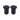 Styrprop BBB ScrewOn Sort 2 stk BHT-96