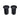 Styrprop BBB ScrewOn ALU Sort 2 stk 18-22mm BHT-97 25,4mm cap