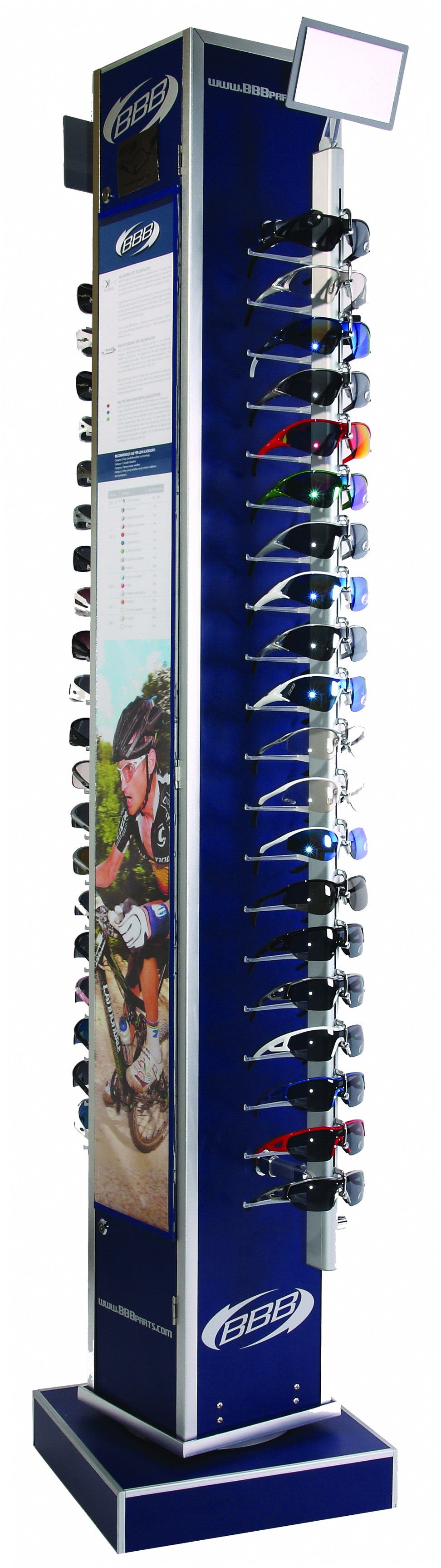 Brilledisplay 40par gulv BBB-DSP